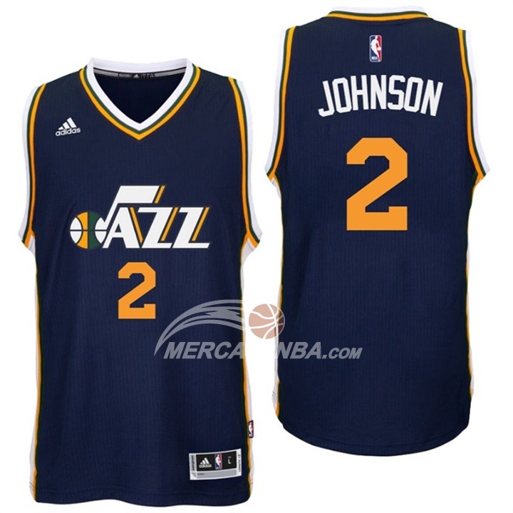 Maglia NBA Johnson Utah Jazz Azul